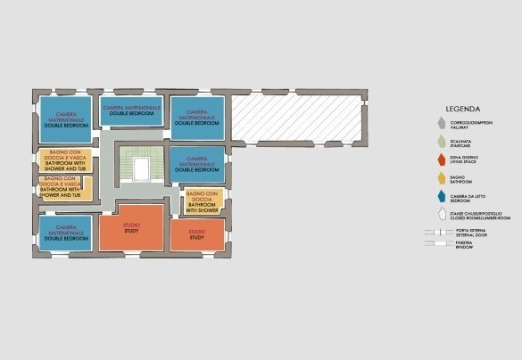 Antica Villa Merelli - First floor