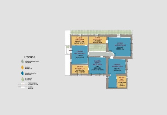 Bossoncina - First Floor