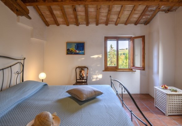 Double bedroom no. 2 (first floor, unit 1) – Ca Lucciola