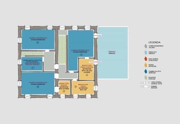 Casa Sant'Elia - First Floor