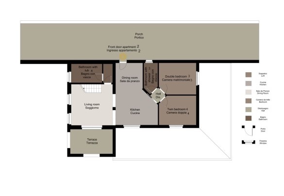 Casale degli Ulivi - First Floor