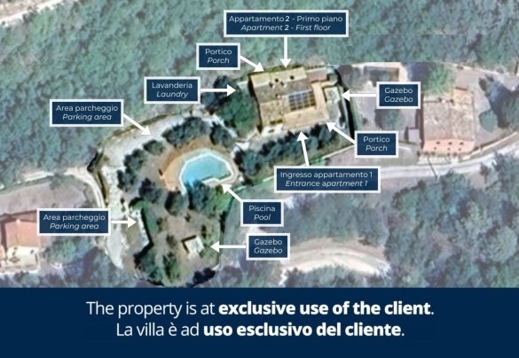 Casale degli Ulivi - Property Plan