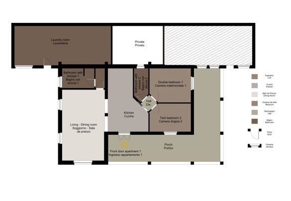 Casale degli Ulivi - Ground floor