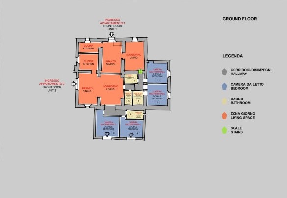 Casolare San Martino - Piano Terra