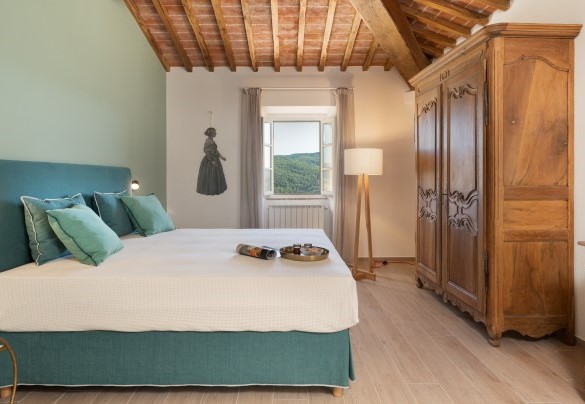 The double bedroom no. 5 in the unit 3 on the first floor – Casolare San Martino