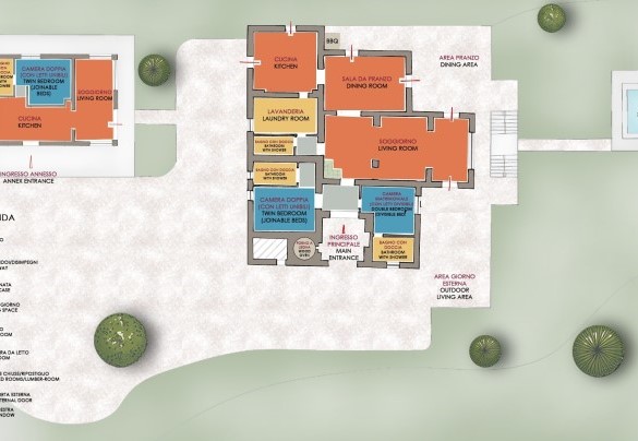 Il Colle di Donna Ilaria - Piano Terra 