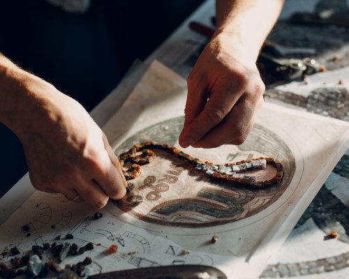 Laboratorio di Mosaico a Ravenna