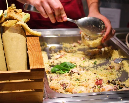 Visita al mercato del pesce di Catania e street food