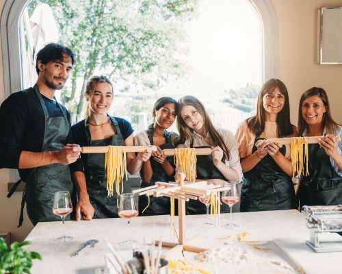 Lezione di cucina tradizionale in Villa