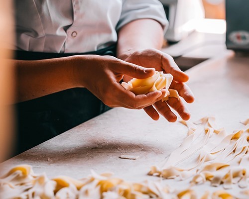 PASTA MAKING IN VAL D’ORCIA