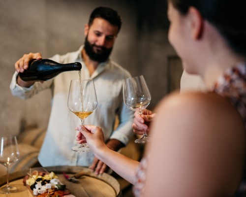 Wine tasting in Monteriggioni