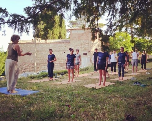 Yoga in villa. Hatha Yoga Experience for 14 pax