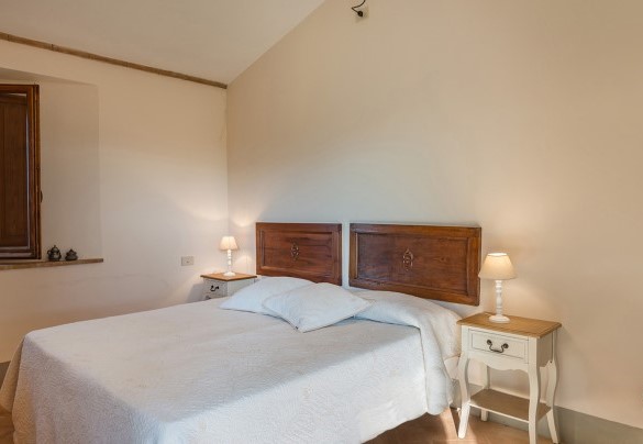 Camera matrimoniale, con letto divisibile, nell'annesso - Podere Fabbrica