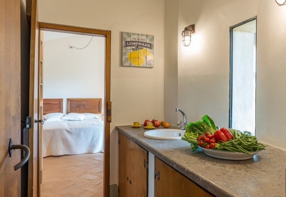 Angolo cottura nell'annesso - Podere Fabbrica