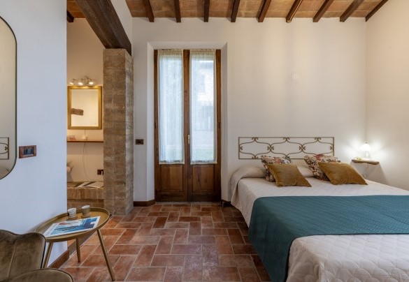 Double bedroom no.7 in the annex - Podere Gellino
