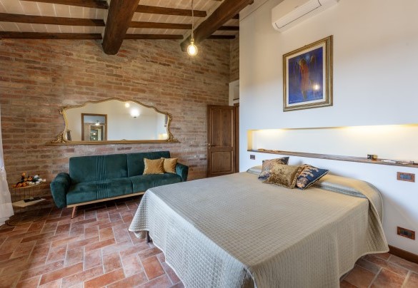 Double bedroom no.6 in the annex - Podere Gellino