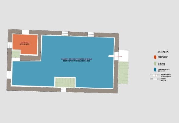 PODERE SAN ANSANO 14+2 - Planimetry 3