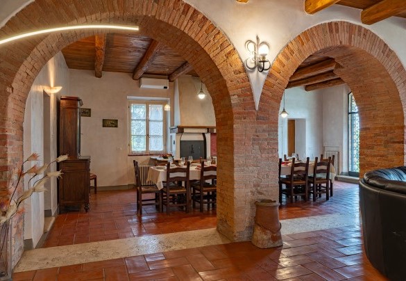 Soggiorno open space al piano terra - Sangiovese