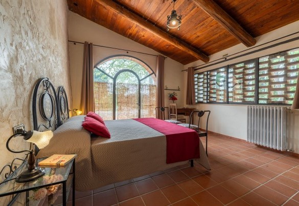 Camera matrimoniale n. 2 al piano terra (unità 1) - Sangiovese