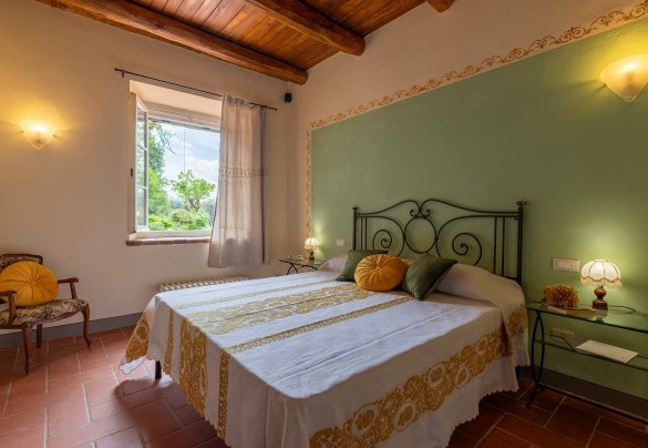 Camera matrimoniale n. 1 al piano terra (unità 1) - Sangiovese