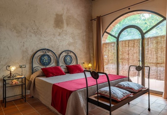 Camera matrimoniale n. 2 con letto king size al piano terra  - Sangiovese
