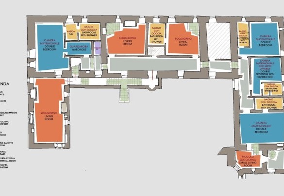 Santa Illuminata - First Floor