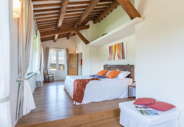 Double bedroom n.7 on the first floor - Tenuta Bellafonte 14