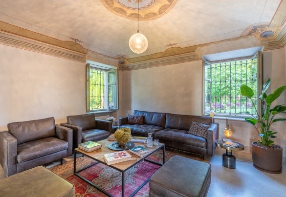 The billiard room connected to the ground floor living room - Tenuta Schiavon Barrero