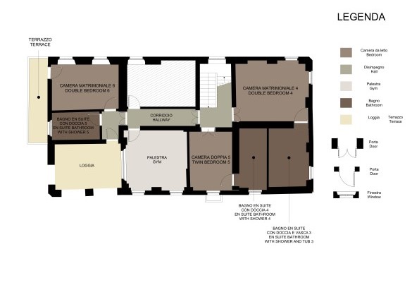 Second Floor - Tenuta Schiavon Barrero