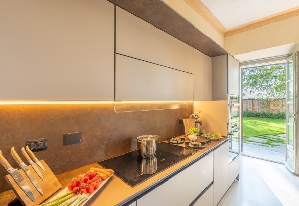 Induction hob and gas burners - Tenuta Schiavon Barrero