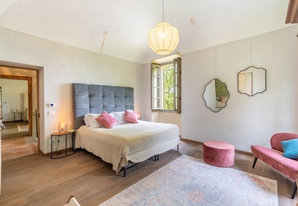 Double bedroom n. 1 with en suite bathroom on the first floor - Tenuta Schiavon Barrero