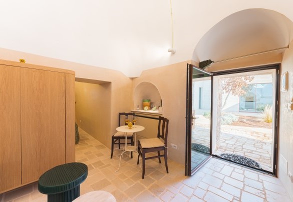 Il soggiorno open space nell’annesso (trullo) - Trulli Fiori di Mandorlo