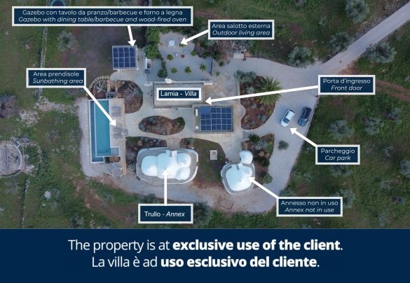 Trulli Fiori di Mandorlo - Property plan