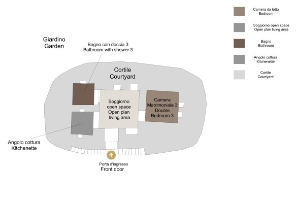 Piano Terra (Lamia) - Trulli Fiori di Mandorlo