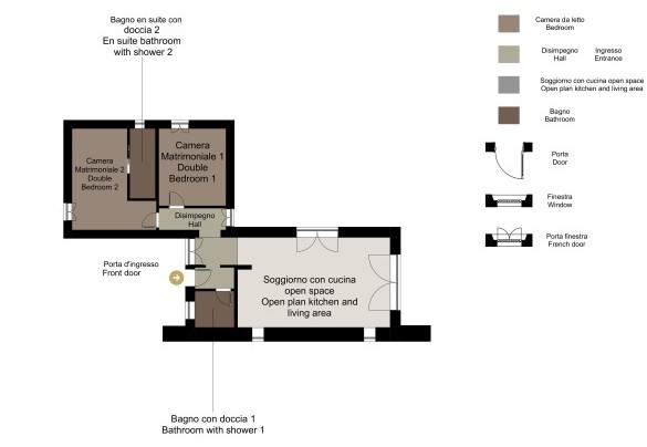 Piano Terra Annesso (Trullo) - Trulli Fiori di Mandorlo