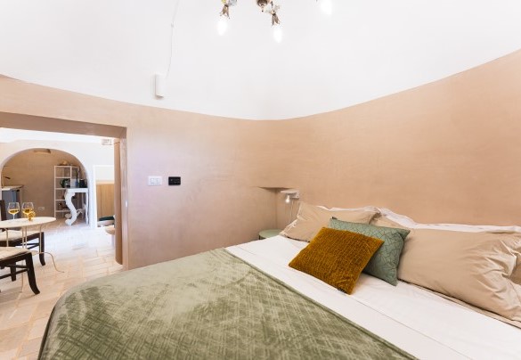 La camera matrimoniale n.3 in annesso (trullo) - Trulli Fiori di Mandorlo 