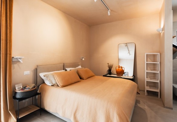 La camera matrimoniale n.2 - Trulli Fiori di Mandorlo