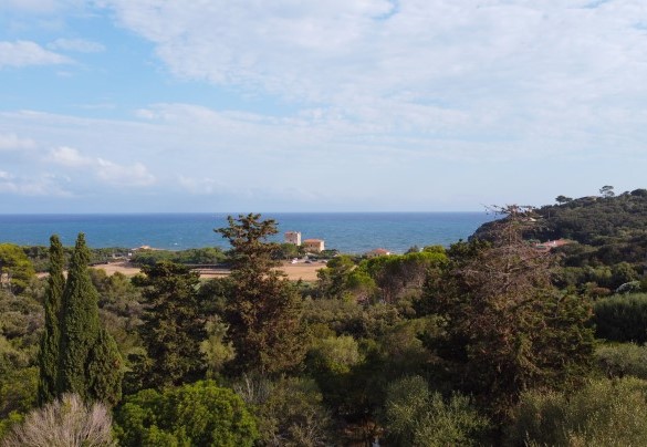 Sul versante meridionale della laguna di Orbetello - Villa Althaea