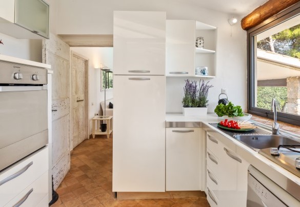 La cucina vista mare - Villa Althaea