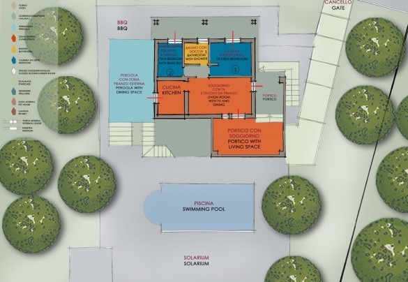 Piano Terra - Villa Althaea