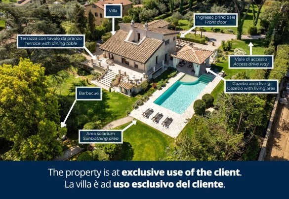 Property Plan - Villa Corte Sant'Anna