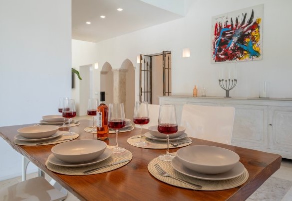 The dining table - Villa Corte Sant’Anna