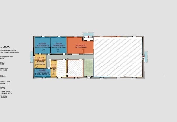 First Floor - Villa Croci