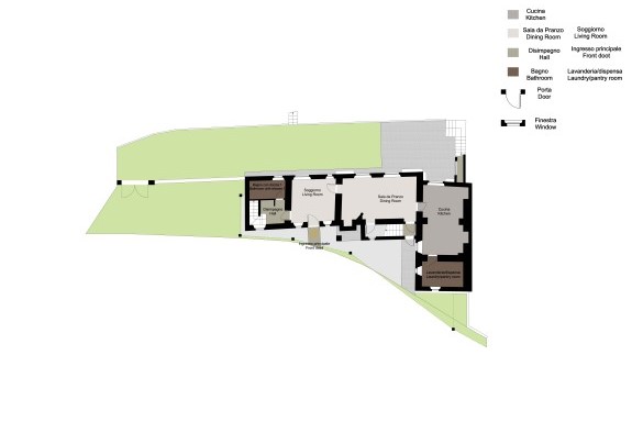 Piano Terra - Villa delle Silerchie