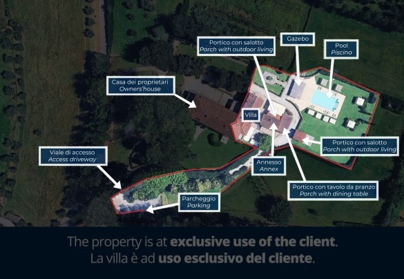 Property Plan - Villa Ginevra