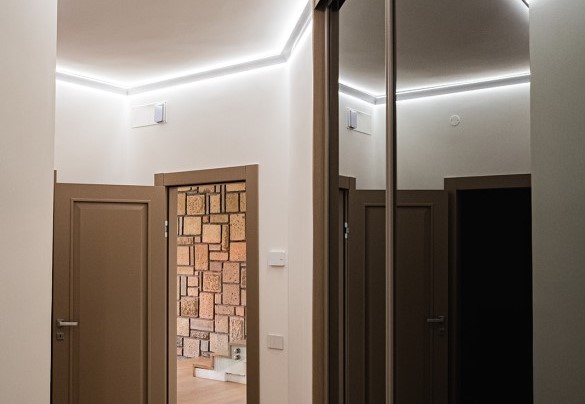 Corridoio al piano terra - Villa Giulia