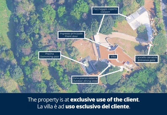 Villa Giulia - Property plan 