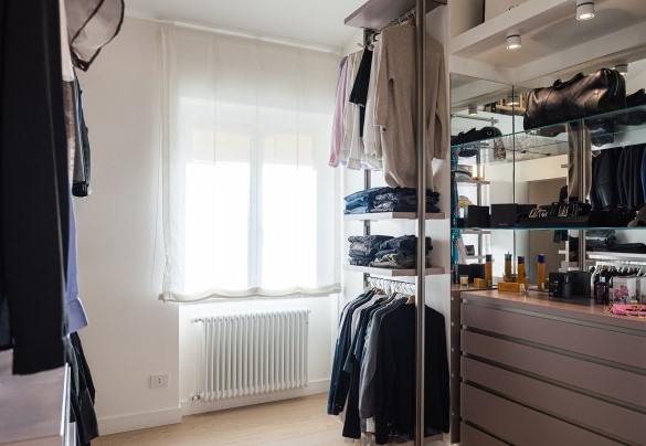 Cabina armadio della camera matrimoniale n.1 al piano terra – Villa Giulia