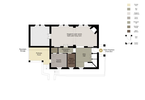 Piano Terra - Villa Il Basto