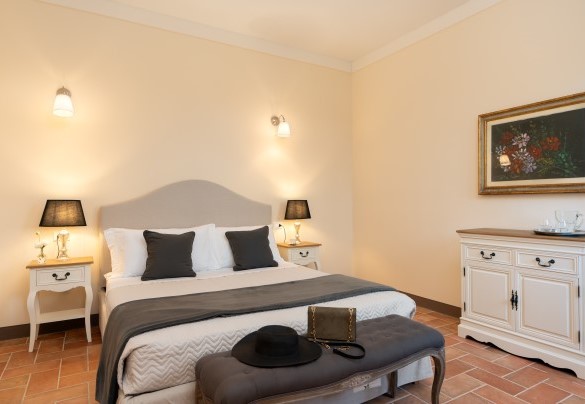 The double bedroom no. 4 (unit 2) on the ground floor - Villa Iole